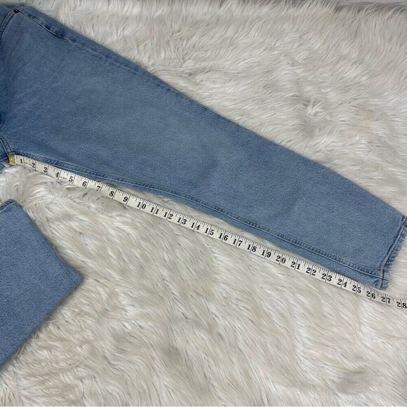 AGOLDE Women's Blame NICO High Rise Slim Fit Button-Fly Designer Jeans W32 /L27 - Picture 10 of 11